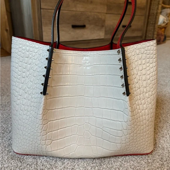 Christian Louboutin Spike Leather Bag - Picture 1 of 6